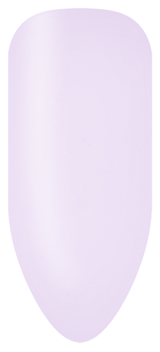 “Swatch of BIOGEL #312 Fluttering Lavender, a soft lilac crème gel for a clean, natural finish, part of Bio Sculpture’s professional color gel range.”