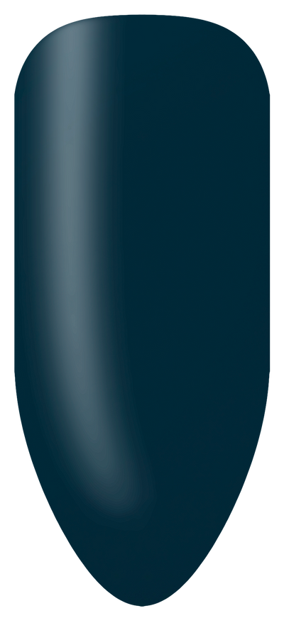 “Swatch of BIOGEL #319 At High Tide, a moody blue-grey crème gel from Bio Sculpture’s professional color gel range.”