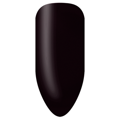 “Swatch of BIOGEL #324 Ghost Noir, a deep black cherry crème gel from Bio Sculpture’s professional color gel range.”