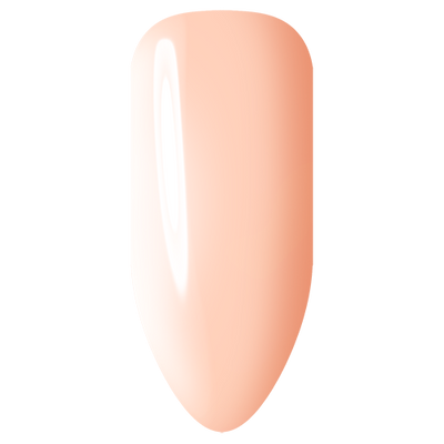 “Swatch of BIOGEL #327 Vanilla Skyline, a delicate creamy nude crème gel from The Wonderlust Collection, part of Bio Sculpture’s professional color gel range.”