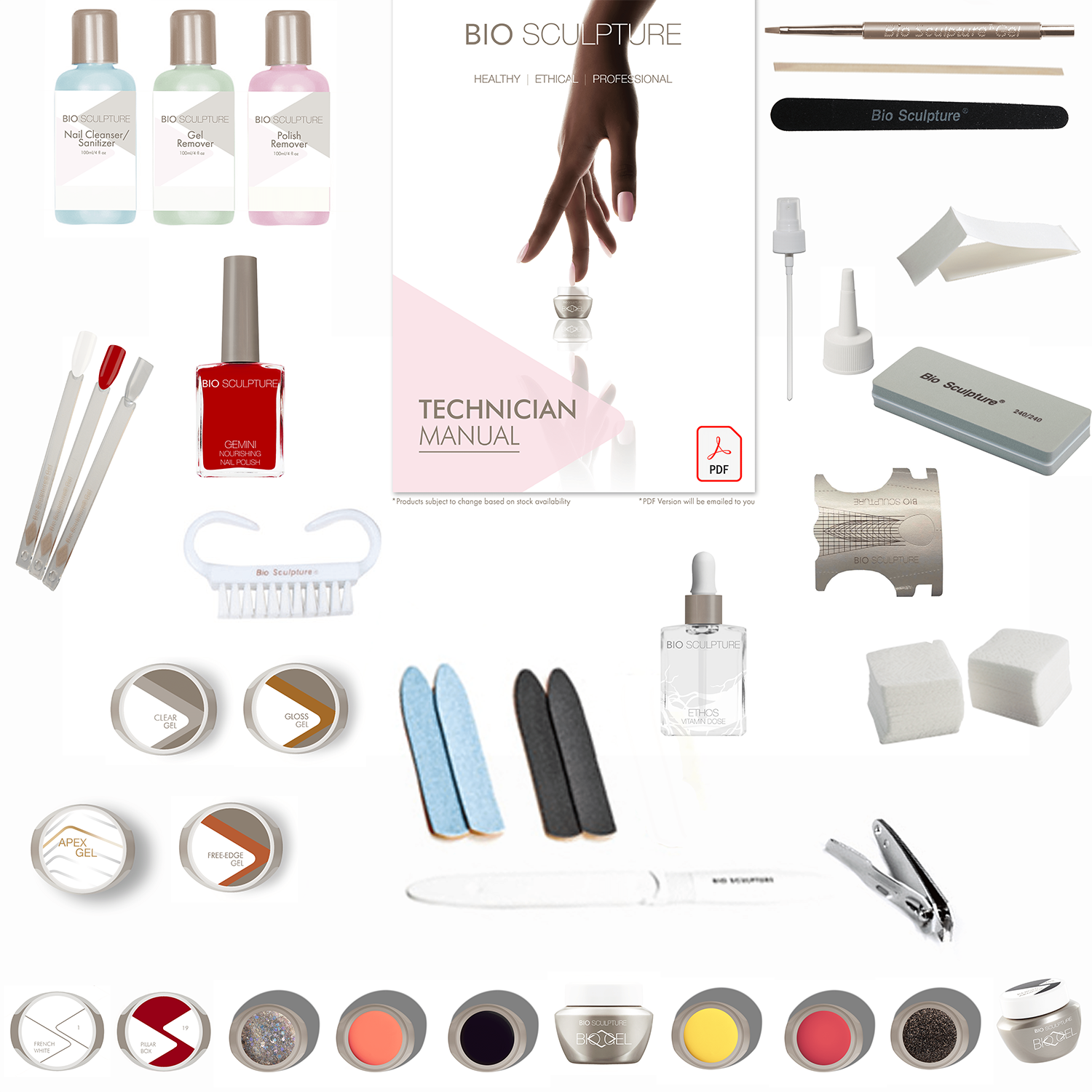 BIOGEL Professional Color Starter Kit – Bio Sculpture USA