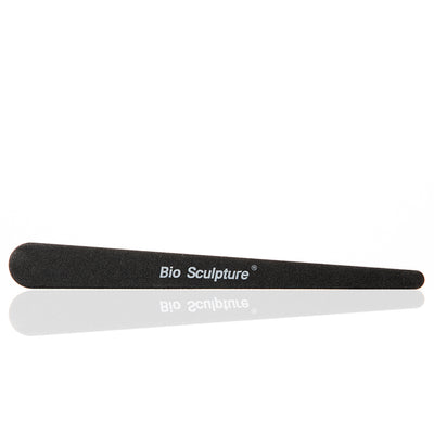 Black Teardrop Nail File- 100/180 Grit