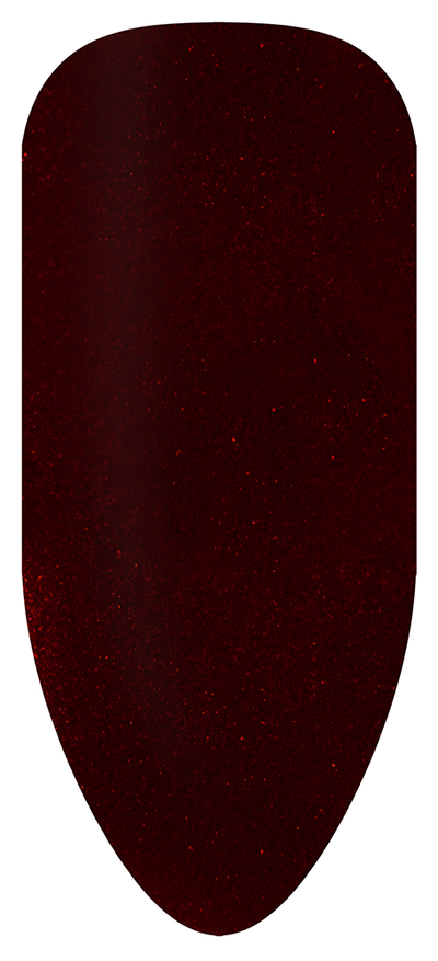  Painted color swatch of BIOGEL Color Gel # 213 ROSEWOOD STARDUST (Decadent Collection) | Bio Sculpture