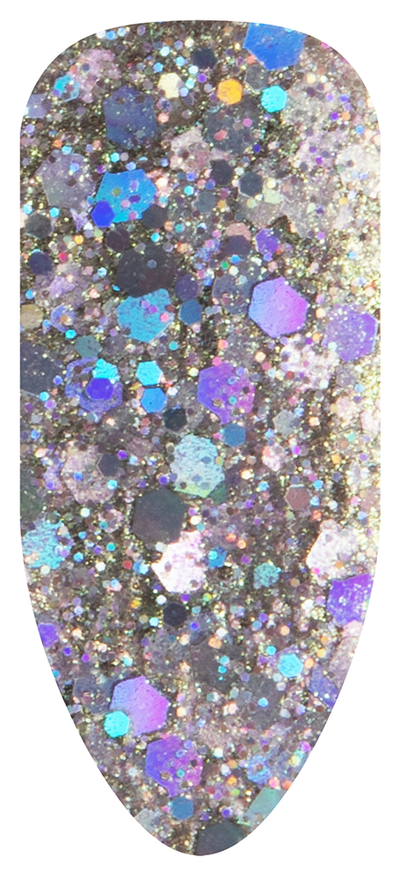Painted color swatch of BIOGEL Color Gel # 247 MERMAID'S TALE (On the Reef) | Bio Sculpture