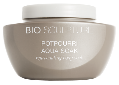 Tub with white cap for 750ml Potpourri Aqua Soak  | Bio Sculpture
