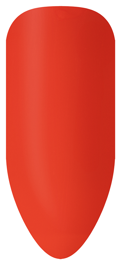 “Swatch of BIOGEL #16 Sunset Shimmer, a summer orange shimmer shade with a gold tint, promoting Bio Sculpture’s latest professional gel colors and nail care products.”