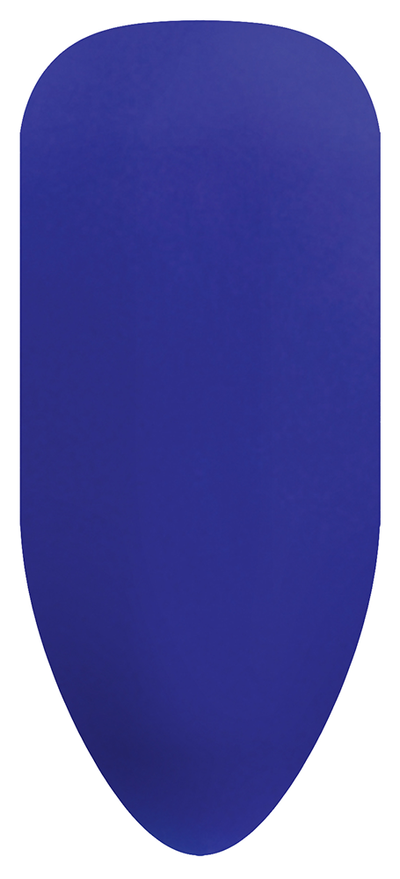 “Swatch of BIOGEL #175 Havana Nights, an intense cobalt blue crème shade from the Carnival Collection, promoting Bio Sculpture’s latest professional gel colors and nail care products.”