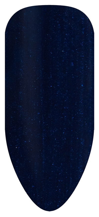 “Swatch of BIOGEL #182 Pursuit of Beauty, a deep sapphire blue crème shade from The Folk Collection, promoting Bio Sculpture’s latest professional gel colors and nail care products.”