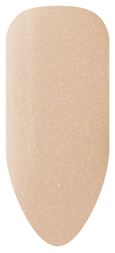 “Swatch of BIOGEL #199 Rosebud, a bare nude crème shimmer shade from the Romantic Gothic Collection, promoting Bio Sculpture’s latest professional gel colors and nail care products.”