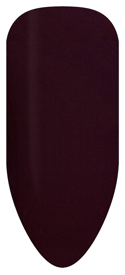 “Swatch of BIOGEL #200 Beauty of Perfection, a deep mulberry purple crème shade from the Romantic Gothic Collection, promoting Bio Sculpture’s latest professional gel colors and nail care products.”