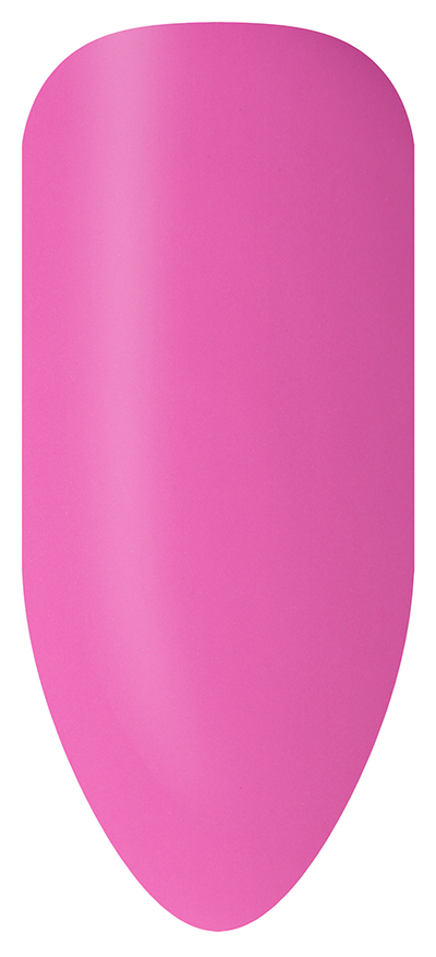 “Swatch of BIOGEL #207 Party Animal, a vibrant, bold pink crème shade from the Disco Dolly Collection, promoting Bio Sculpture’s latest professional gel colors and nail care products.”