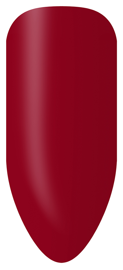 “Swatch of BIOGEL #211 Wild at Heart, a rich berry-toned red crème shade from the Decadent Collection, promoting Bio Sculpture’s latest professional gel colors and nail care products.”