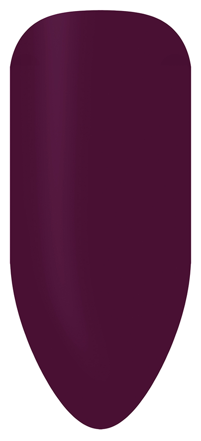 “Swatch of BIOGEL #232 Passion, a dark plum crème shade from the More than a Feeling Collection, promoting Bio Sculpture’s latest professional gel colors and nail care products.”