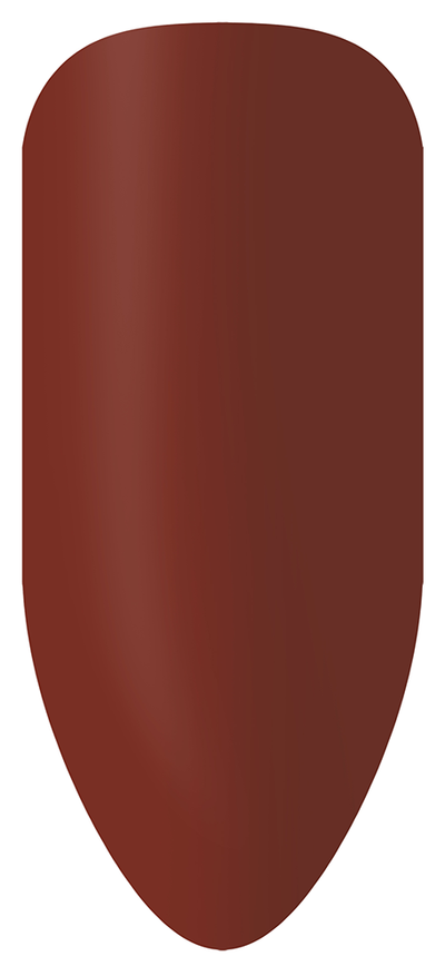 “Swatch of BIOGEL #23 Café Lattè, a medium mauve brown crème shade with a natural finish, promoting Bio Sculpture’s latest professional gel colors and nail care products.”