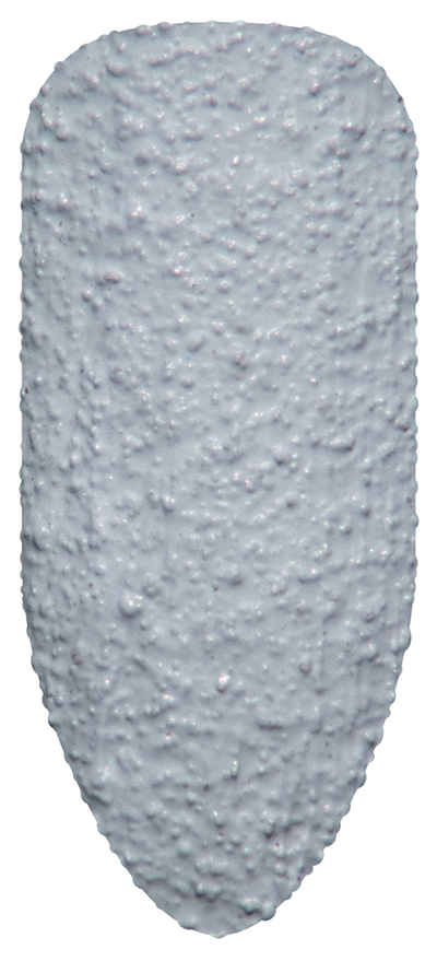 “Swatch of BIOGEL #241 Bonbon Brittle, a rough-textured gel with a matte-like finish from the Pretty Gritty Collection, promoting Bio Sculpture’s latest professional gel colors and nail care products.”