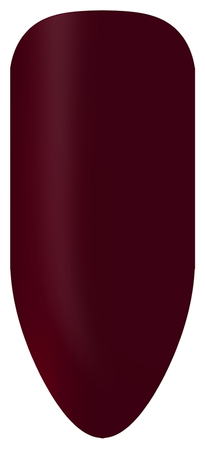 “Swatch of BIOGEL #24 Port Wine, a deep red wine crème shade with a classic finish, promoting Bio Sculpture’s latest professional gel colors and nail care products.”