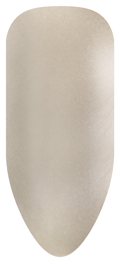 “Swatch of BIOGEL #251 Angelic Statue, a weathered white crème gel from the Nights in Rome Collection, promoting Bio Sculpture’s latest professional gel colors and nail care products.”