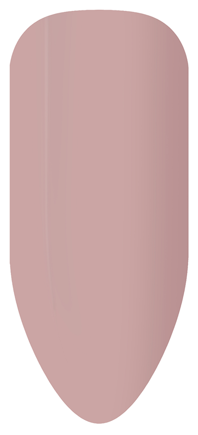 “Swatch of BIOGEL #261 Lyrics of Lily, a vintage nude crème gel from the Vintage Poetry Collection, promoting Bio Sculpture’s latest professional gel colors and nail care products.”