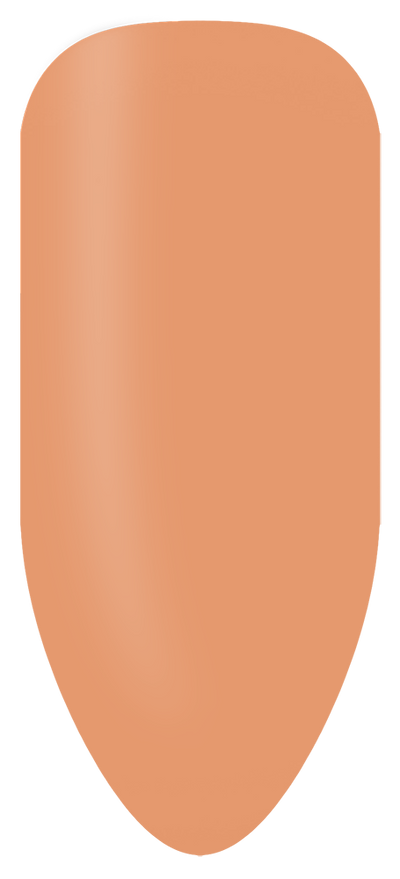 “Swatch of BIOGEL #266 Clay Pathway, a peachy clay nude crème gel with yellow undertones from the My Winter Garden Collection, promoting Bio Sculpture’s latest professional gel colors and nail care products.”