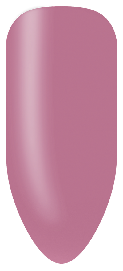 “Swatch of BIOGEL #271 Happy Hydrangea, a soft lilac pink crème gel from the Flower Parade Collection, promoting Bio Sculpture’s latest professional gel colors and nail care products.”