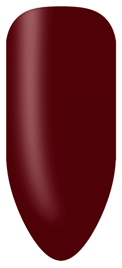 “Swatch of BIOGEL #280 A Night at the Opera, a sheer dark red crème gel from the Clapperboard Collection, promoting Bio Sculpture’s latest professional gel colors and nail care products.”