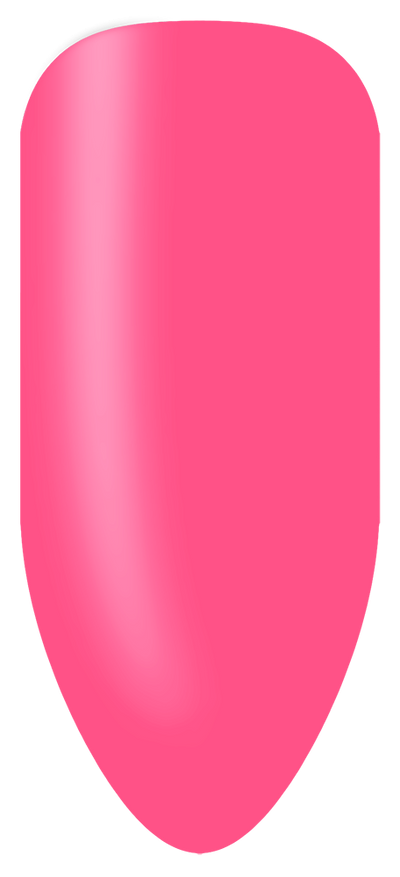 “Swatch of BIOGEL #287 Belle of the Bop, a retro neon pink crème gel from the Live Life Loudly Collection, promoting Bio Sculpture’s latest professional gel colors and nail care products.”