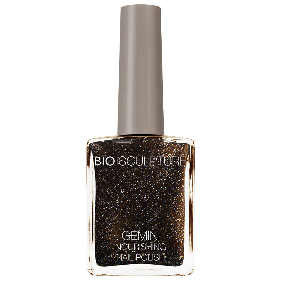 GEMINI Nourishing Nail Polish #137 - Embellished Onyx (RETAIL)